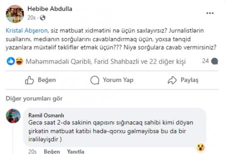 "Gecə saat 2-də sakinin qapısını sığınacaq sahibi kimi döyən şirkətin..."