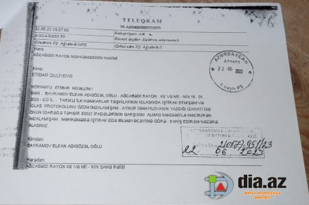 Qanunsuz olaraq işdən çıxarıldı, məzuniyyəti pulunu da vermədilər… Qanunsuz olaraq işdən çıxarıldı, məzuniyyəti pulunu da vermədilər…