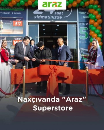 Veysəloğlu Şirkətlər Qrupu Naxçıvanda silsilə market açılışlarını davam etdirir Veysəloğlu Şirkətlər Qrupu Naxçıvanda silsilə market açılışlarını davam etdirir