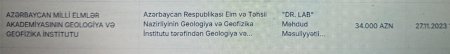 Geologiya və Geofizika İnstitutunun şübhəli satınalmaları... Geologiya və Geofizika İnstitutunun şübhəli satınalmaları...